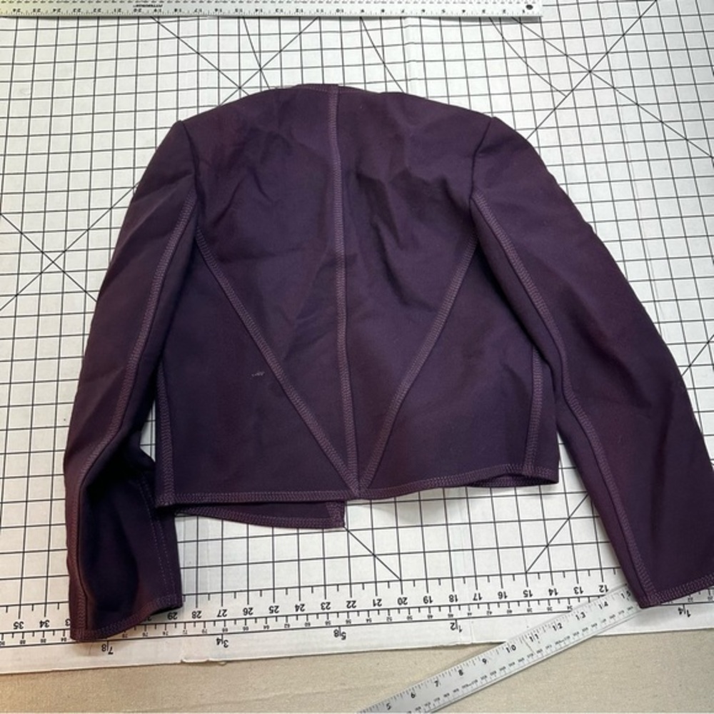 Louis Feraud VNTG 1980s Made in West Germany sz 34 (small) cropped jacket A3 - Picture 3 of 6